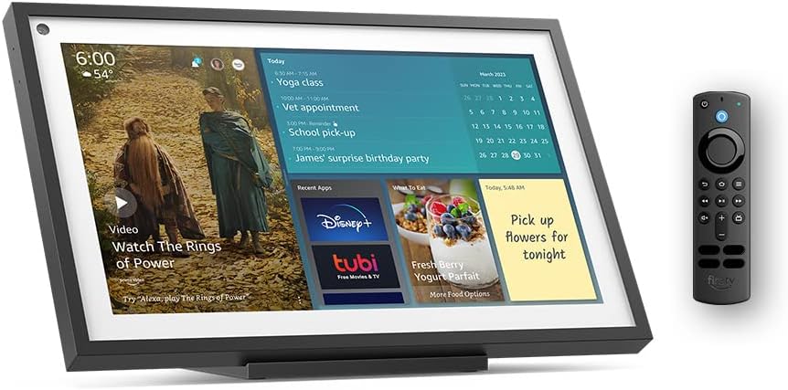 Amazon Echo Show 15 with display and remote