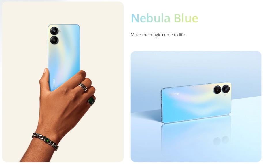 Realme 10 Pro 5G Nebula Blue